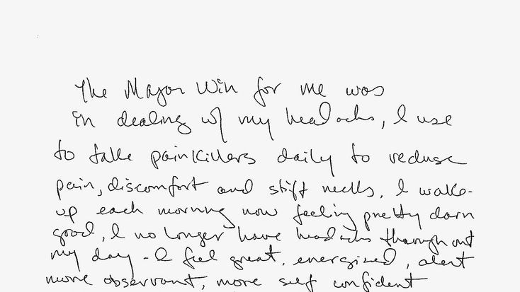 I Feel Great, Energized, Alert