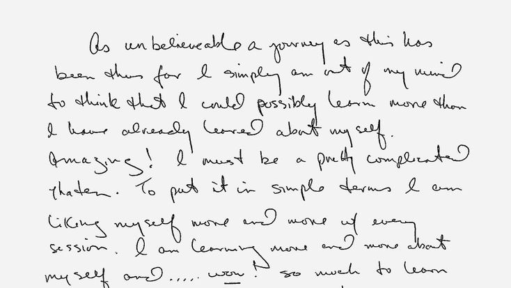 Learning More and More about Myself