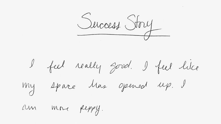 I Was Happy about That