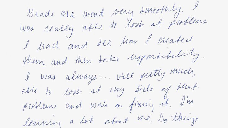 Learning a Lot about Me