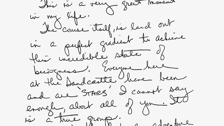 A Very Great Moment in My Life