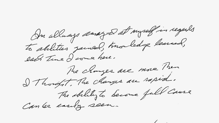 Abilities Gained, Knowledge Learned