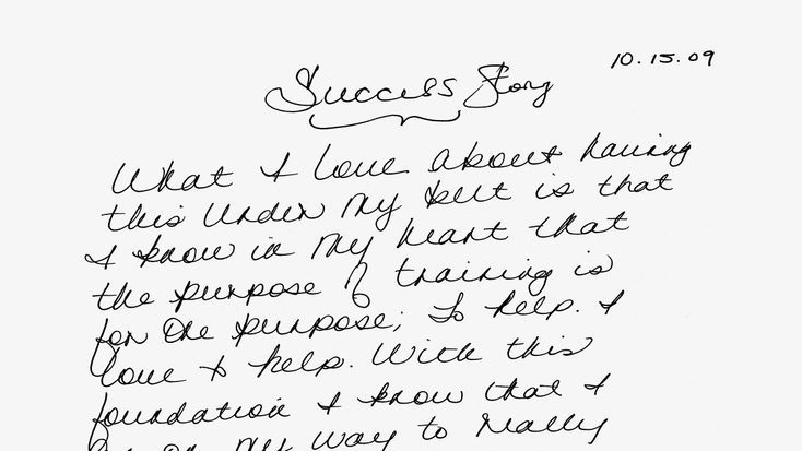 I am on My Way to Really Helping Someone