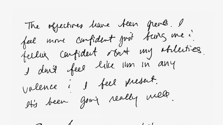 I Feel More Confident Just Being Me