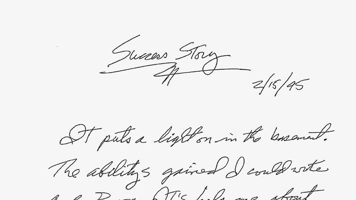 It Puts a Light On in the Basement